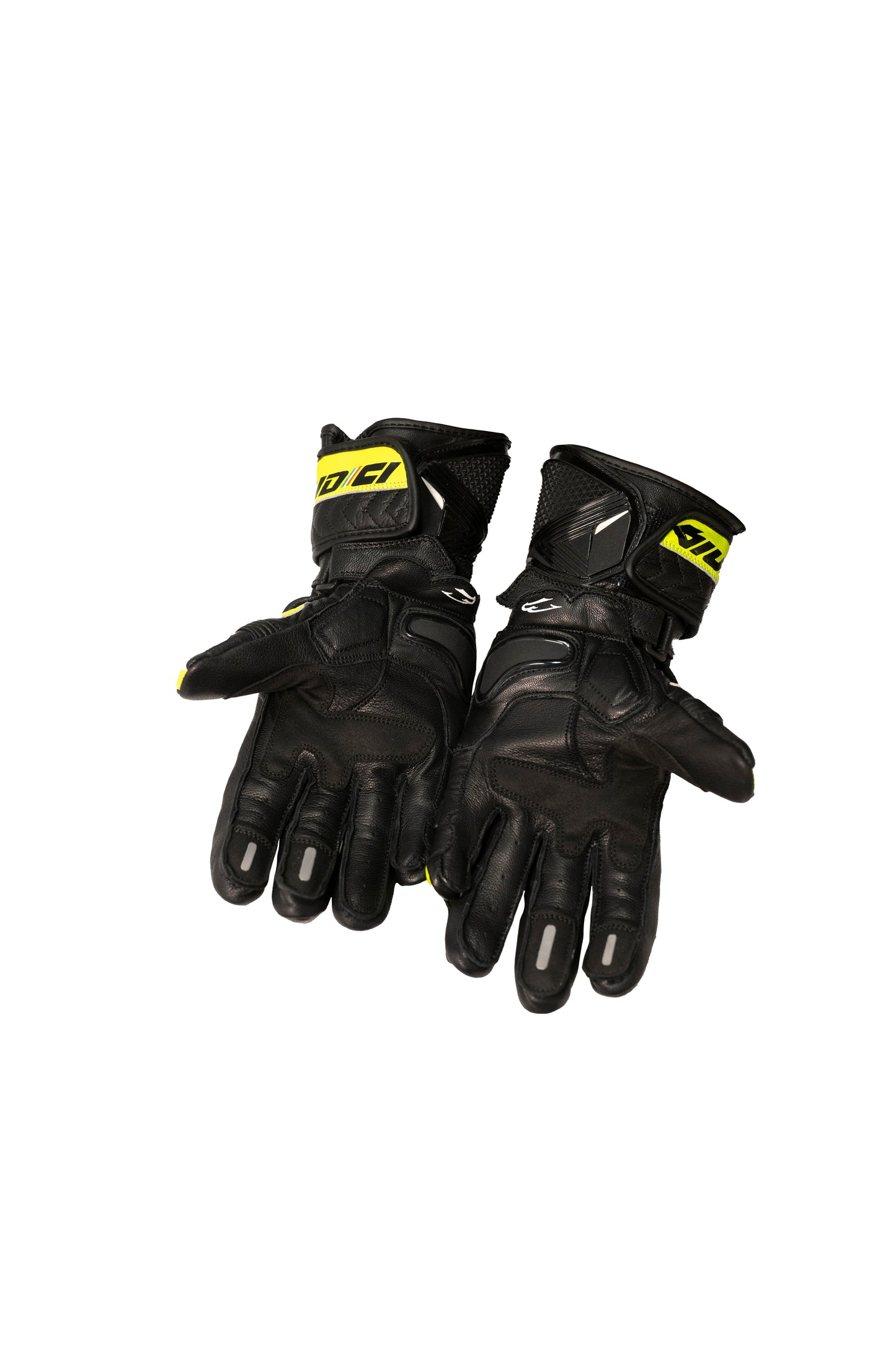 Guanto moto calzata alta GP-01 GIALLO FLUO