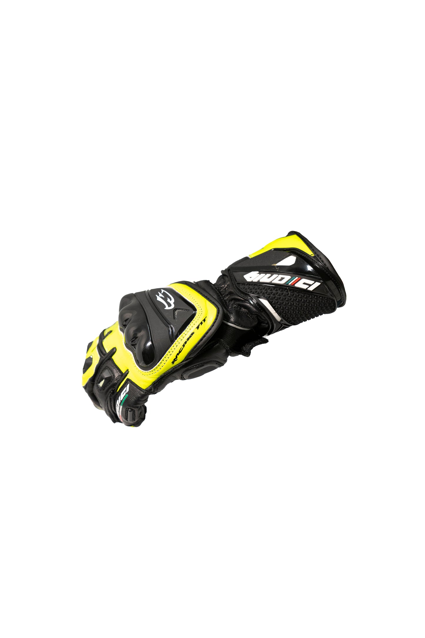Guanto moto calzata alta GP-01 GIALLO FLUO